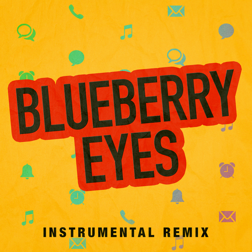 Blueberry Eyes (Instrumental Remix) [Cover] Cover Art Blurred Background