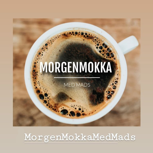 MorgenMokka med Mads (Jingle) Cover Art Blurred Background