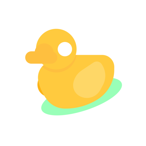Duck Quack Cover Art Blurred Background