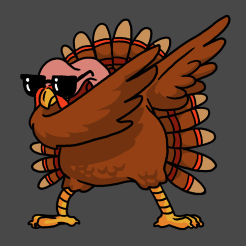 Turkey Gobble (Turkey Call Remix) Cover Art Blurred Background