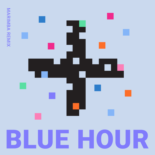 Blue Hour (Marimba Remix) [Cover] Cover Art Blurred Background