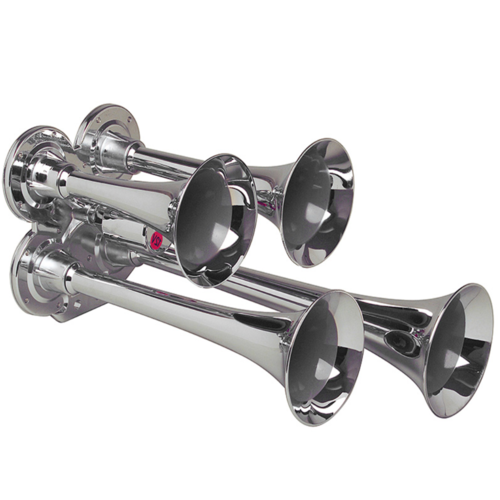 Diesel Train Horn Cover Art Blurred Background