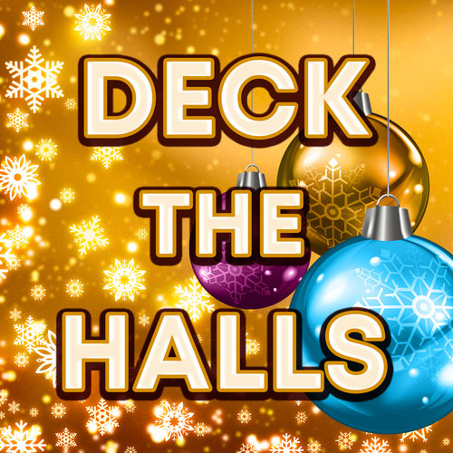 Deck the Halls Cover Art Blurred Background
