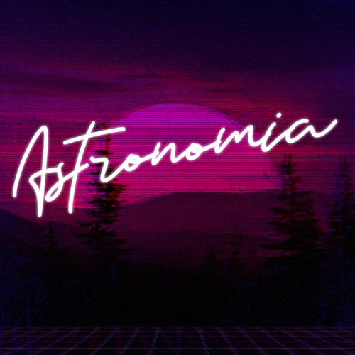 Astronomia (Marimba Remix) [Cover] Cover Art Blurred Background