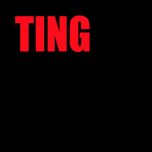 Ting (Message Chime Remix) Cover Art Blurred Background