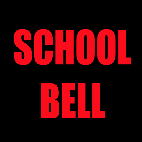 School Bell Cover Art Blurred Background