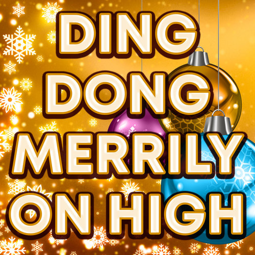 Ding Dong Merrily On High Cover Art Blurred Background