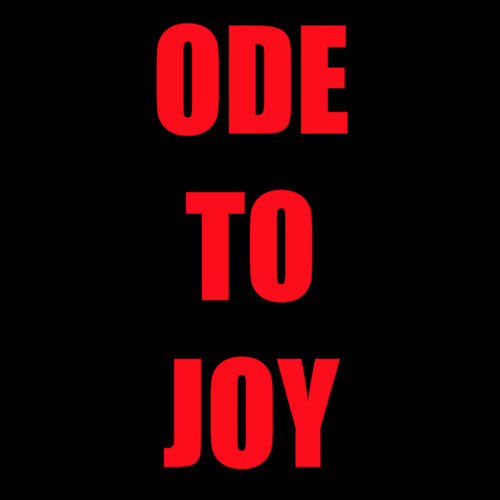Ode to Joy Cover Art Blurred Background