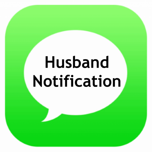 Husband Notification Cover Art Blurred Background