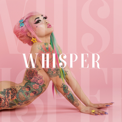 Whisper (Marimba Remix) Cover Art Blurred Background