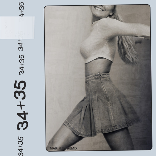 34+35 (Marimba Remix) [Cover] Cover Art Blurred Background