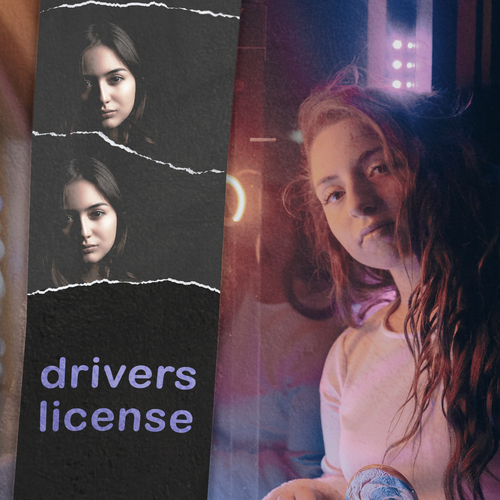 drivers license (Marimba Remix) [Cover] Cover Art Blurred Background