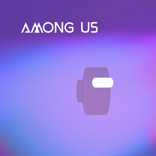 Among Us (Marimba Remix) [Cover] Cover Art Blurred Background