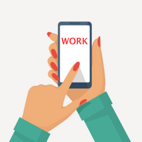 Hi Beautiful Work Is Calling Cover Art Blurred Background