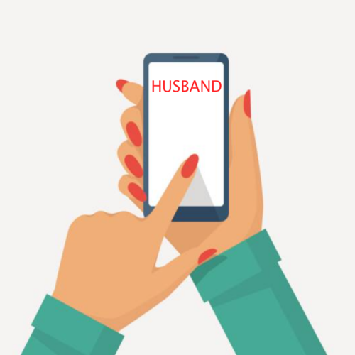 Hi Beautiful Your Husband Is Calling Cover Art Blurred Background