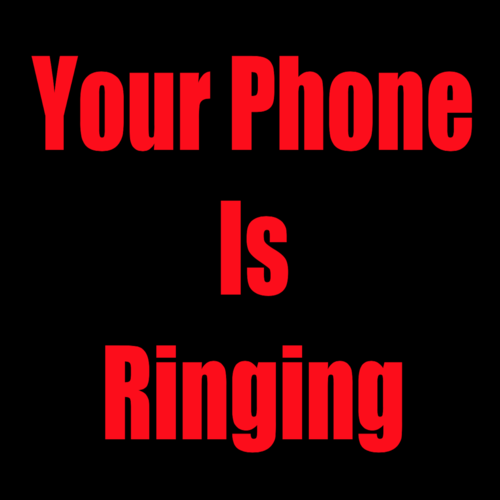 Your Phone Is Ringing Cover Art Blurred Background