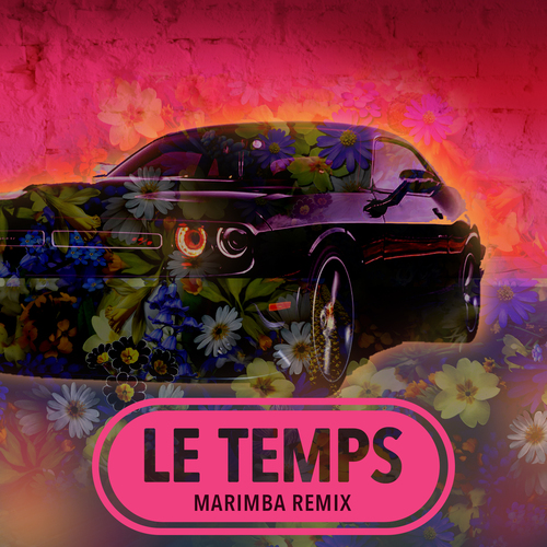 Le temps (Marimba Remix) [Cover] Cover Art Blurred Background