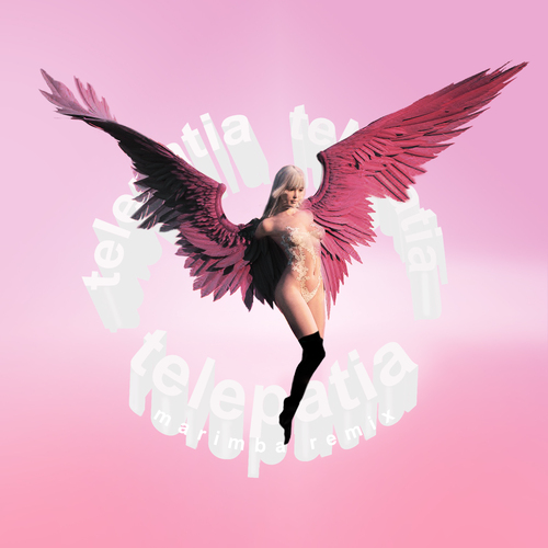telepatía (Marimba Remix) [Cover] Cover Art Blurred Background