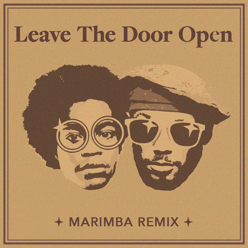 Leave The Door Open (Marimba Remix) [Cover] Cover Art Blurred Background