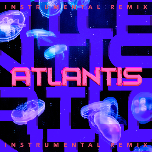 Atlantis (Instrumental Remix) Cover Art Blurred Background