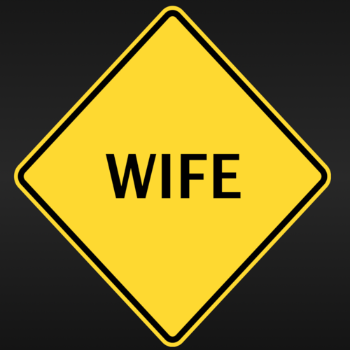 Oh Shit Wife Calling Cover Art Blurred Background