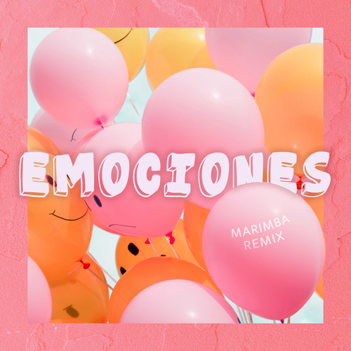 Emociones (Marimba Remix) Cover Art Blurred Background