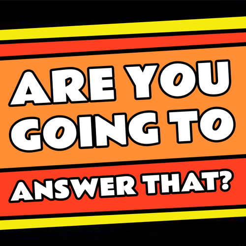 Are You Going to Answer That? Cover Art Blurred Background