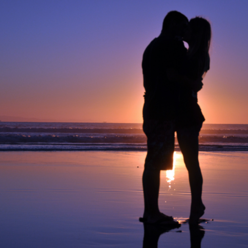 Latin Guitar (Romantic Remix) Cover Art Blurred Background