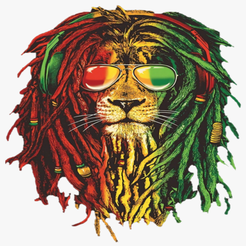 Reggae Music Cover Art Blurred Background