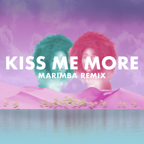Kiss Me More (Marimba Remix) [Cover] Cover Art Blurred Background