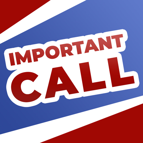 Important Call (Are You There?) Cover Art Blurred Background
