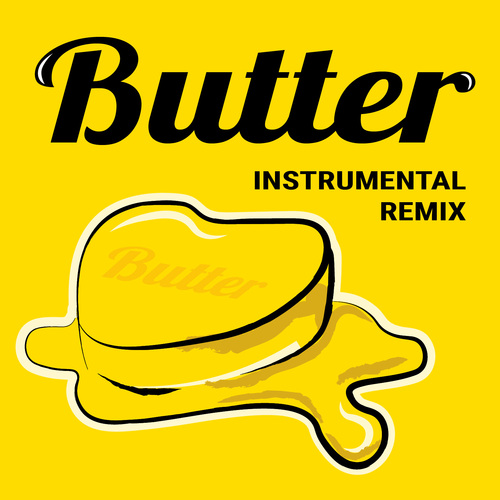 Butter (Instrumental Remix) [Cover] Cover Art Blurred Background