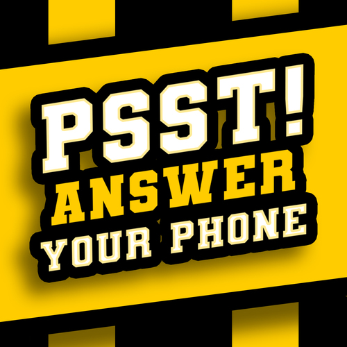 Psst! Answer Your Phone (Ex Boyfriend Remix) Cover Art Blurred Background