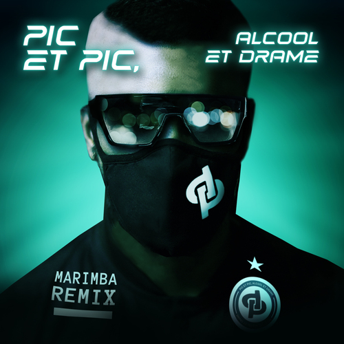 Pic et pic, alcool et drame (Marimba Remix) [Cover] Cover Art Blurred Background