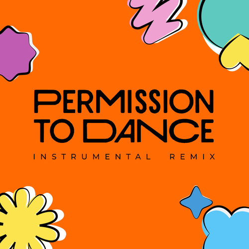 Permission to Dance (Instrumental Remix) [Cover] Cover Art Blurred Background