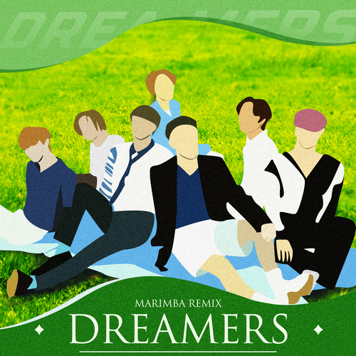 Dreamers (Marimba Remix) [Cover] Cover Art Blurred Background