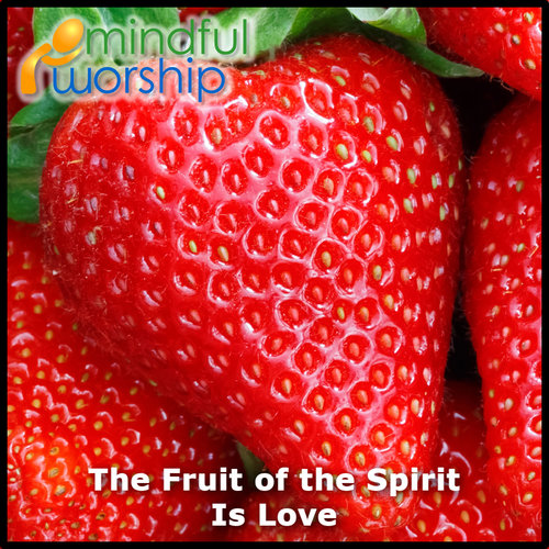 The Fruit of the Spirit Is Love Cover Art Blurred Background
