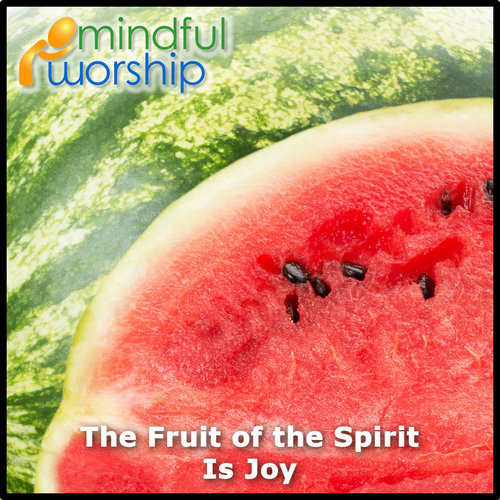 The Fruit of the Spirit Is Joy Cover Art Blurred Background