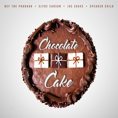 Chocolate Cake Cover Art Blurred Background