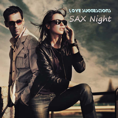 Sax Night Cover Art Blurred Background