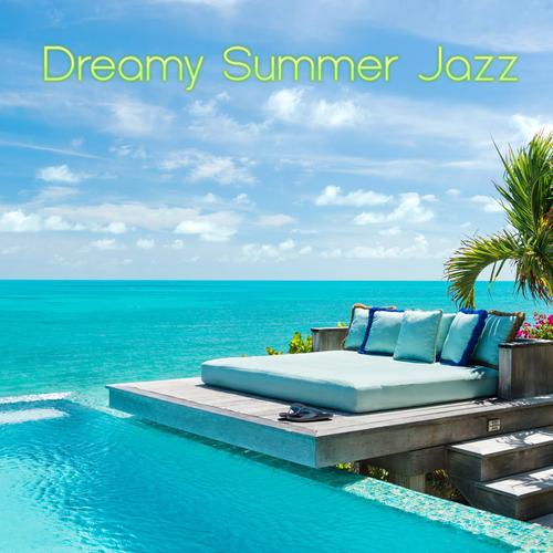 Dreamy Summer Jazz Cover Art Blurred Background