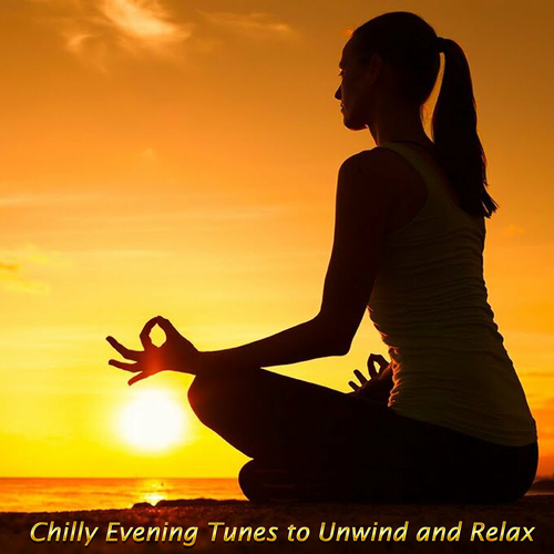 Chilly Evening Tunes to Unwind and Relax Cover Art Blurred Background