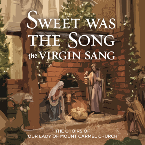 Sweet Was the Song the Virgin Sang Cover Art Blurred Background