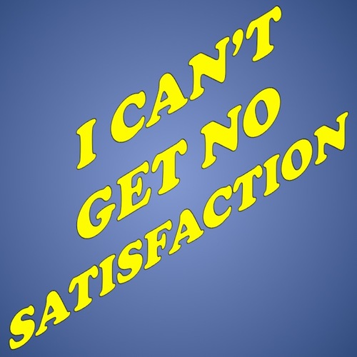 (I Can't Get No) Satisfaction Cover Art Blurred Background
