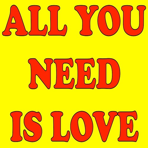 All You Need Is Love Cover Art Blurred Background