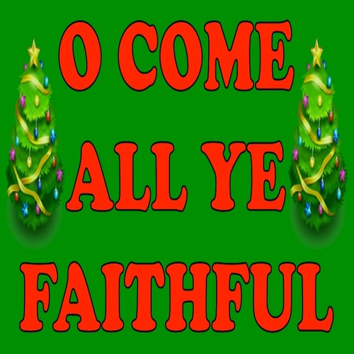O Come All Ye Faithful Cover Art Blurred Background