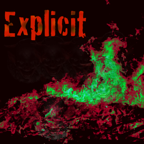 Explicit Cover Art Blurred Background