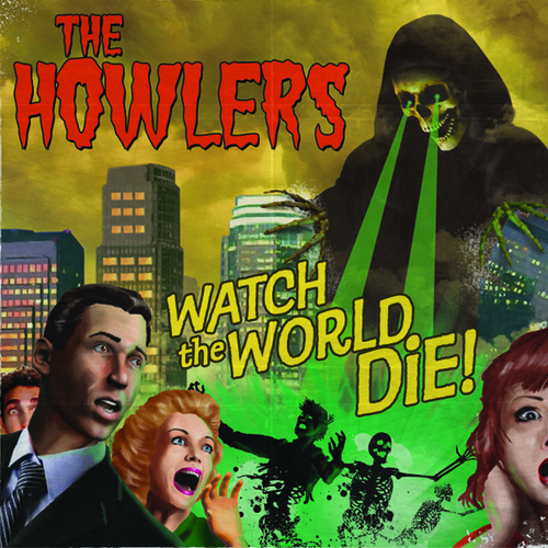 Watch the World Die! Cover Art Blurred Background