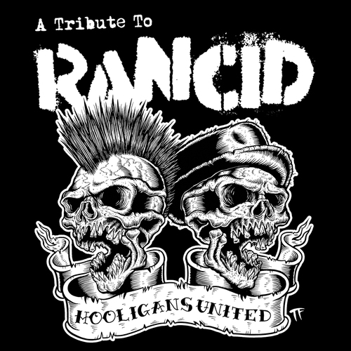 Hooligans United a Tribute to Rancid Cover Art Blurred Background