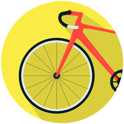 Bike Bell Cover Art Blurred Background